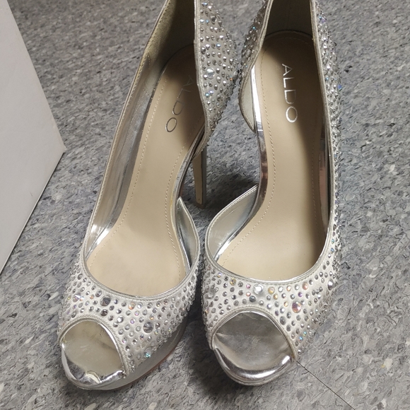Aldo Sequenced Bedazzled Heels - Picture 4 of 6